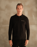Zip Sweater - Black
