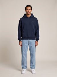 St Tropez Tennis Club Hoodie - Navy