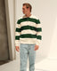 Lando Knit - Emerald Green & Cream