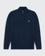 Navy Knitted Half Zip