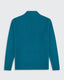 Saxony Blue Knitted Half Zip