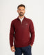 Burgundy Knitted 1/4 Zip