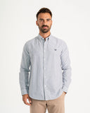 Navy Striped Shirt