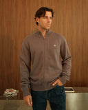 Oversized Ashbury Full Zip- Grey