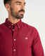 Burgundy Oxford Shirt