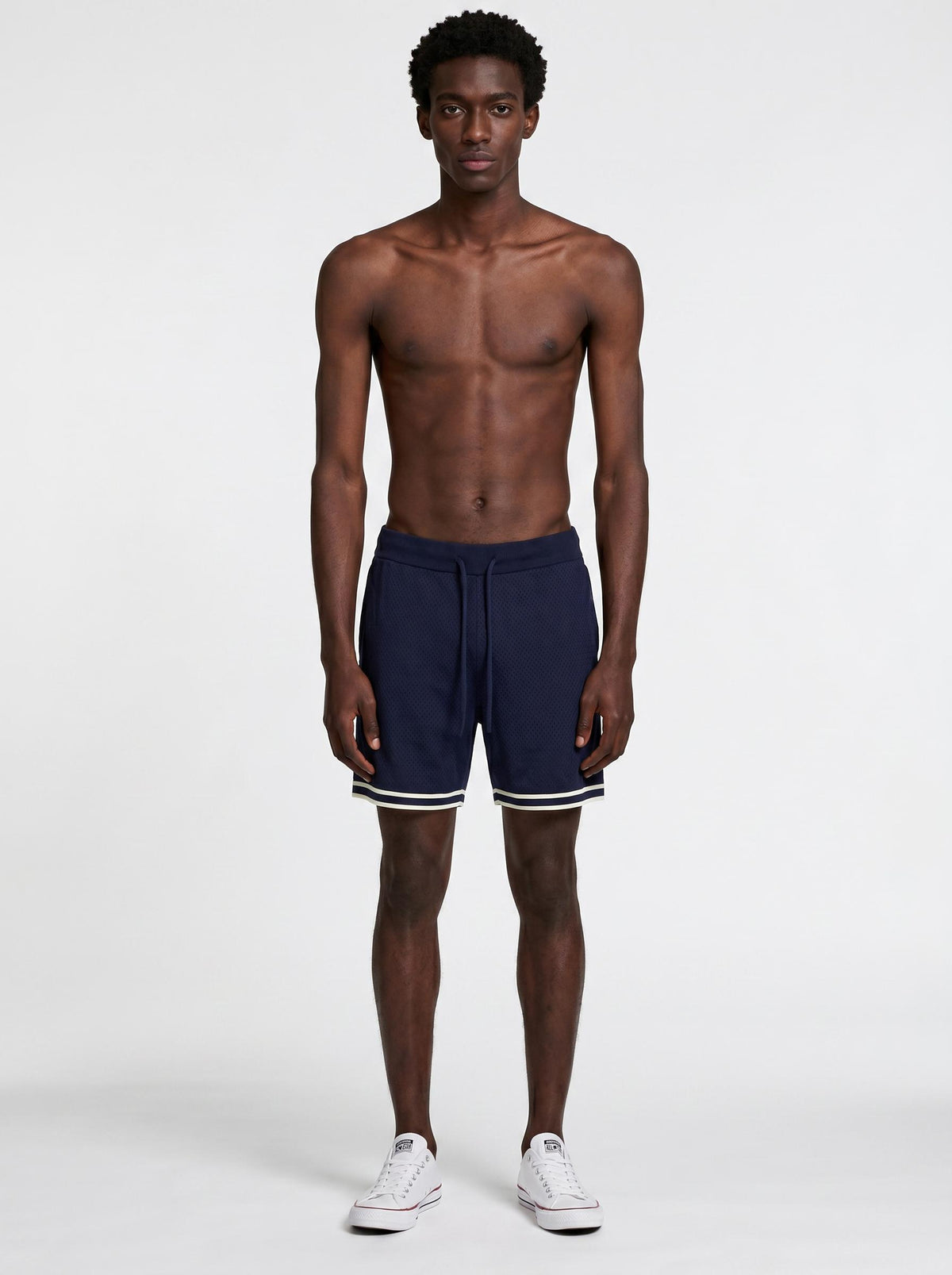 Resort Knitted Short- Navy