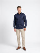 Whiteman Shirt — Navy