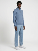 Huxley Quarter Zip - Steel Blue