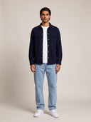 Mason Overshirt- Navy