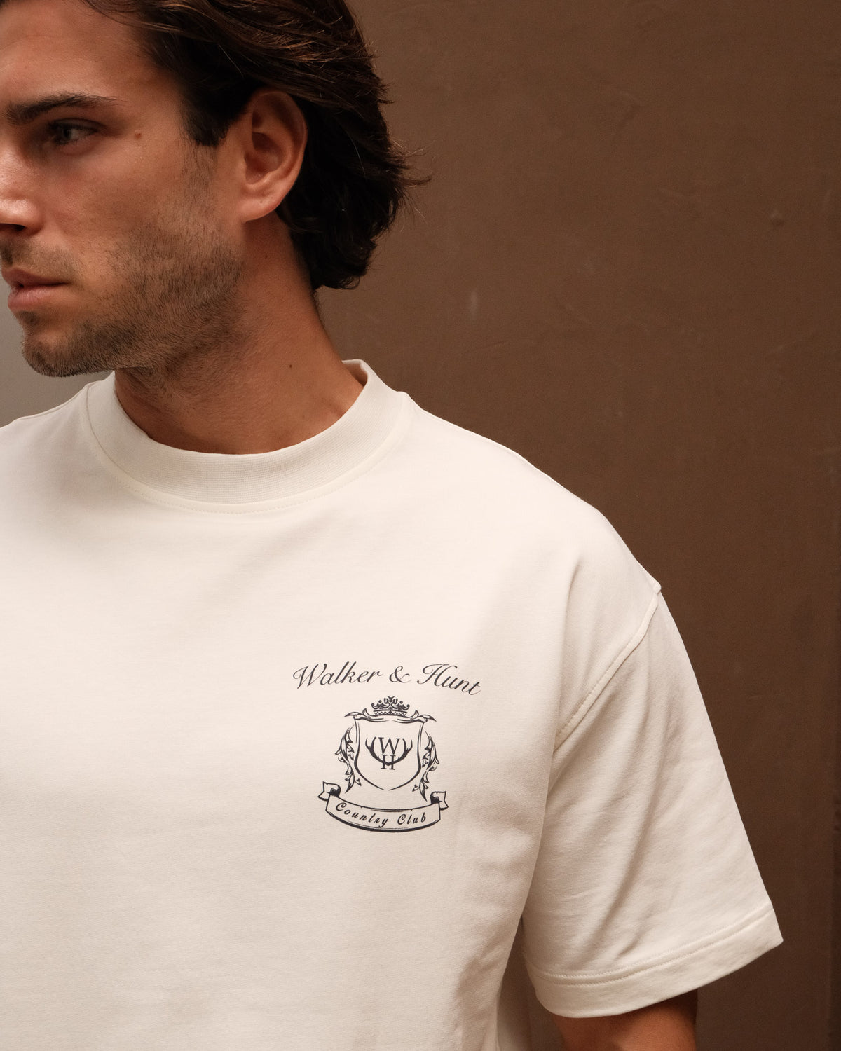 Country Club Tee- Off- White