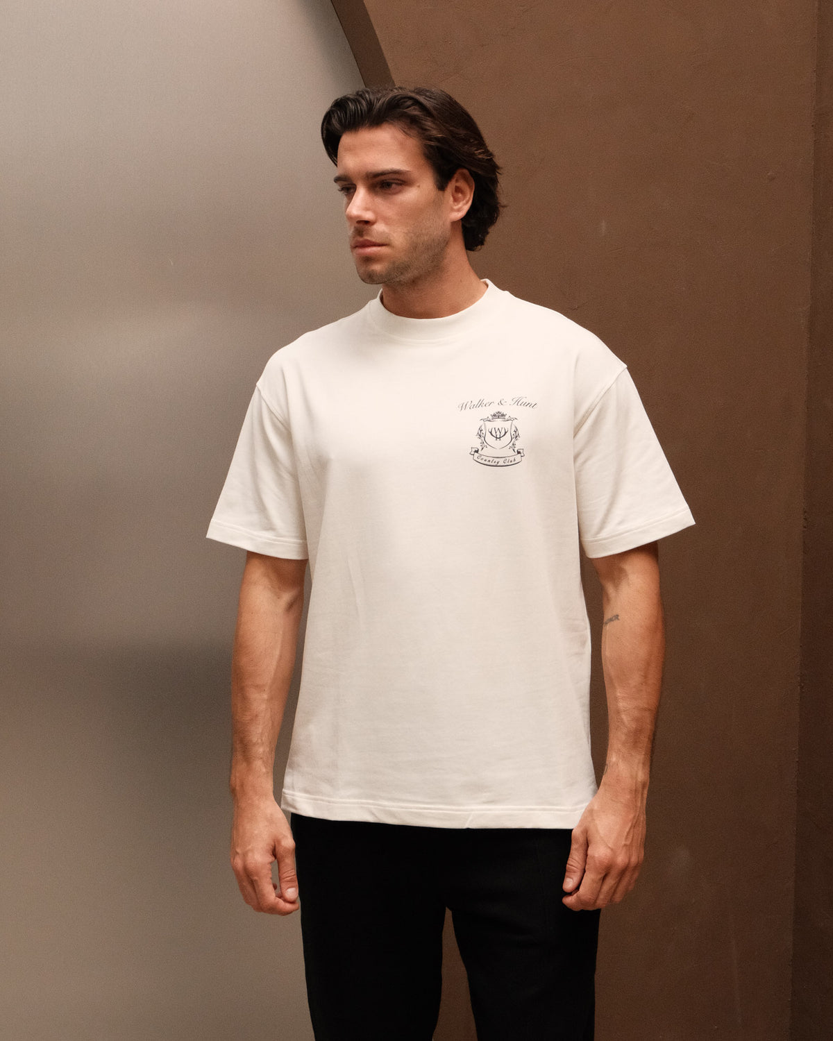 Country Club Tee- Off- White