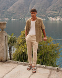 Cuban Shirt- Khaki