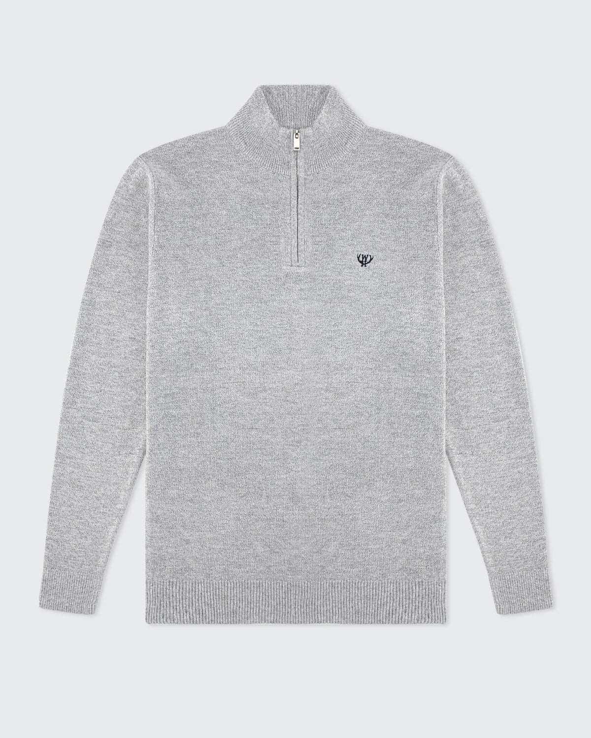 Huxley Quarter Zip - Grey