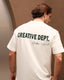 Creative Dept Tee- Off White