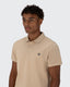 Pique Stretch Polo - Zand