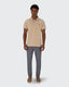 Pique Stretch Polo - Zand