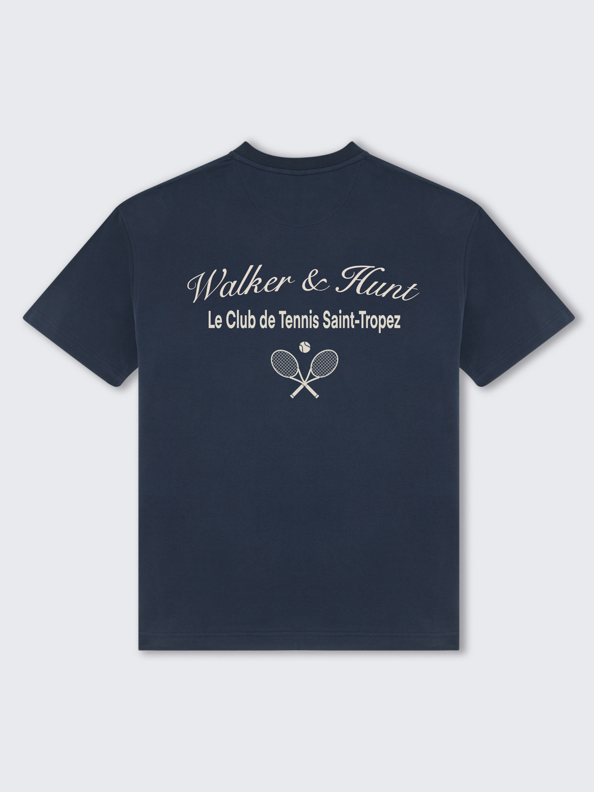 St Tropez Tennis Club Tee - Navy