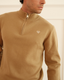 Huxley Quarter Zip - Mocha