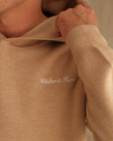 W&H Knitted Hoodie - Mocha