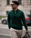 Hunter Green Knitted 1/4 Zip - Walker & Hunt Knitwear